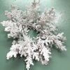 Snowy Hemingway Faux Fir Wreath & Candle