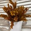 Sienna Hollow Faux Foliage Bush in Wall Bucket