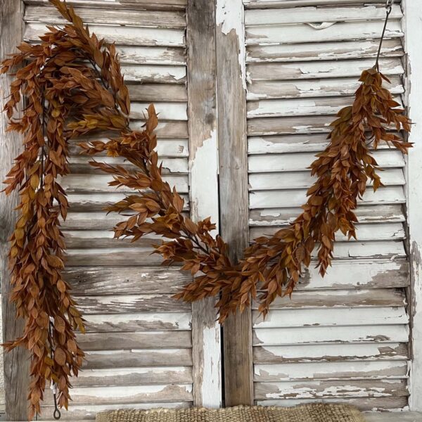 Sienna Hollow Faux Foliage Faux Garland