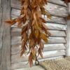 Sienna Hollow Faux Foliage Garland - End with Loop